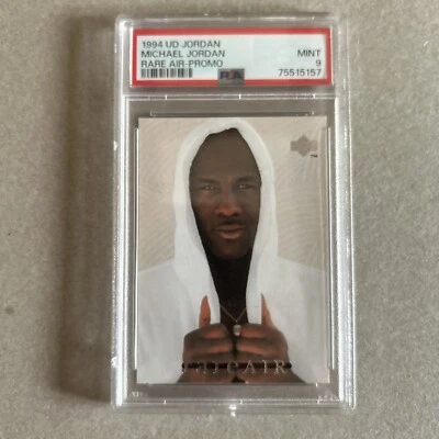 1994 Upper Deck Michael Jordan RARE AIR Promo No Number HOF PSA 9 MINT - Image 1 of 4