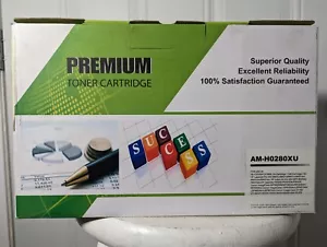 Cartucho de tóner premium Canon HP LaserJet Pro AM-H0280XU negro nuevo - Imagen 1 de 5