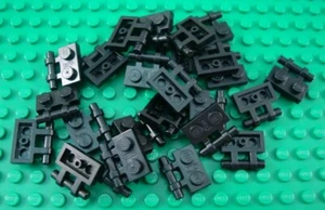 LEGO Lot of 25 Black 1x2 Plates with Handle - Picture 1 of 1