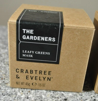 Máscara facial Crabtree & Evelyn The Gardeners Leafy Greens superalimento de 1,5 oz nueva en caja Foto 1 de 4