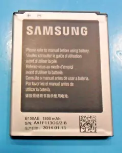 Batteria originale SAMSUNG B150AE per Galaxy CORE Plus 1800mAh LI-ION NUOVA - Foto 1 di 2
