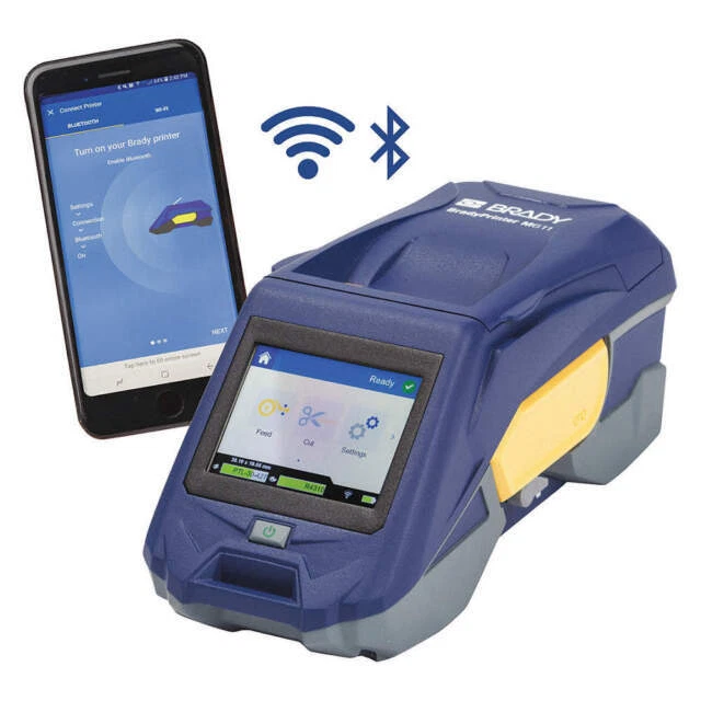 Brady M611 Mobile Label Printer - Blue - Image 1 of 1