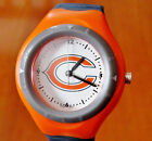 Chicago Bears LogoArt Watch Water Resistant Stainless Steel Rubber Band