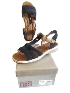 Sandaletten "Easy Street" marineblau beige Gr. 36 - Bild 1 von 7