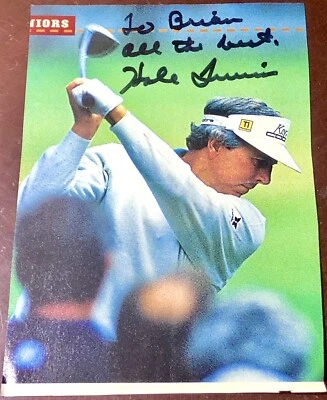 黑尔·伊文 PGA 名人堂美国公开赛高尔夫球手亲笔签名正品签名照片! — 第 1/4 张图片