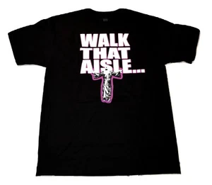 Ric Flair WALK THAT AISLE WWE Authentic T-Shirt OFFICIAL Licensed NEW - Picture 1 of 2