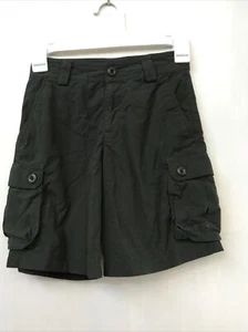 UNDER ARMOUR Cargo Shorts Dark Green Size YSM Youth Small - Picture 1 of 3