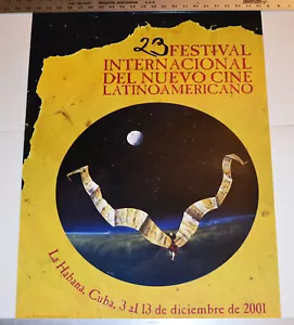 Original Cuban movie Poster.23th Festival of Cinema.Rancano art.Film Fantasy! - Picture 1 of 5