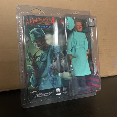 NECA Nightmare on Elm Street 4 Surgeon Freddy Krueger Retro Clothed Figure New Cover