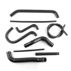 For FORD FALCON AU1 AU2 4.0L 6 CYL 98-02 Silicone Radiator Coolant Hose Black - Bild 1 von 6