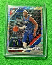 MONTREZL HARRELL PRIZM OPTIC CARD JERSEY#5 CLIPPERS 2019-20 Panini Donruss Optic