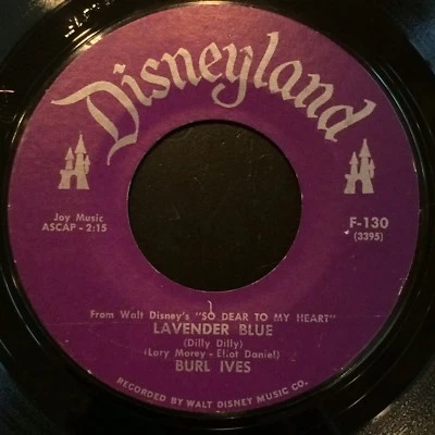 WALT DISNEY MARY POPPINS 45 rpm record CHIM CHIM CHEREE - Image 1 of 4