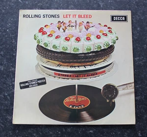 ROLLING STONES LET IT BLEED EARLY UK VINYL LP STEREO DECCA SKL 5025 PEEPHOLE - Picture 1 of 9