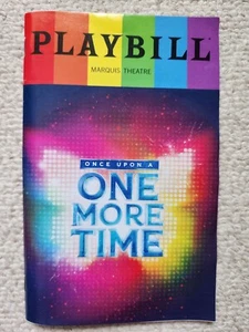 Once Upon A One More Time Playbill Marquis Theatre June 2023 - Picture 1 of 1