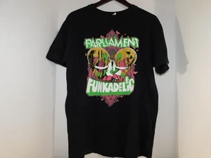 Camicia Parliament Funkadelic-George Clinton-Double Sided 2010-taglia Large - Foto 1 di 5