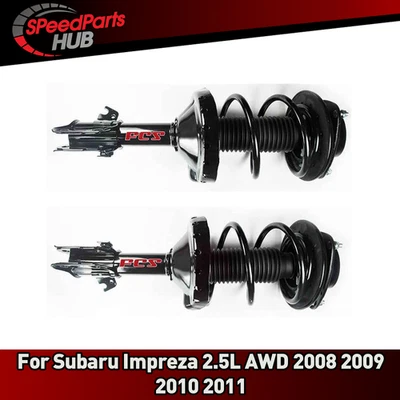 2x Muelle helicoidal amortiguador delantero FCS para Subaru Impreza 2,5 L AWD 2008-2011 Foto 1 de 4