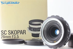 [N NEUWERTIG in Box mit Haube] Voigtländer SC SKOPAR 28mm f/3.5 Objektiv Nikon S aus JAPAN - Bild 1 von 13