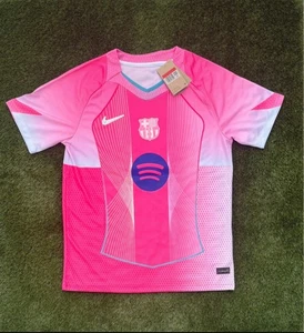 Pink Barcelona Lamine Yamal 10 Shirt Concept Medium - Picture 1 of 4