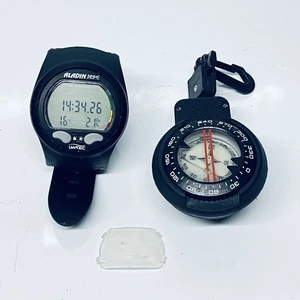 Uwatec Aladdin Prime Scuba Diving Watch Computer Console with Compass & Gauge - Picture 1 of 16