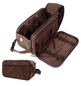 Pavilla Travel Toiletry Bag Organizer Portable Hanging Shaving Case NIP NWT - Picture 1 of 4