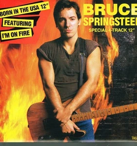 Bruce Springsteen Born In the USA 12" vinyl UK Cbs 1985 EP sunburst label design - Bild 1 von 4