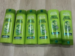 6 Garnier Fructis Grow Strong & Triple Nutrition Shampoo/Conditioner Sets (Y76) - Picture 1 of 3