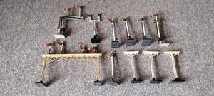 Joblot Of Tri-ang Hornby Crescent Etc Railways OO HO Gauge Signals  Metal  - Picture 1 of 12