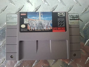 Sid Meier's Civilization Super Nintendo Entertainment System, 1995 Cartridge - Picture 1 of 2