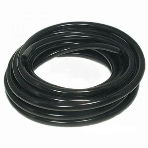 Black PVC Fuel Line 1/4" ID x 3/8" OD Roll, Oil Resistant One Piece 2 Foot long - Picture 1 of 3