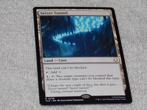 MTG Secret Tunnel x1 Rare Avatar: The Last Airbender NM Low S&H - Picture 1 of 1