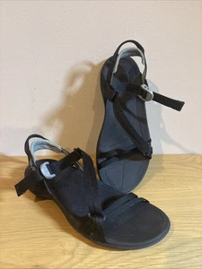 Sandalias Teva Sirra Outdoor Comfort para mujer negras talla 6 - Imagen 1 de 6
