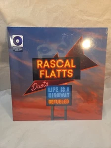 Rascal Flatts: Life is a Highway Refueled Duets (Vinyl, 2025) Transparent Blue - Picture 1 of 3