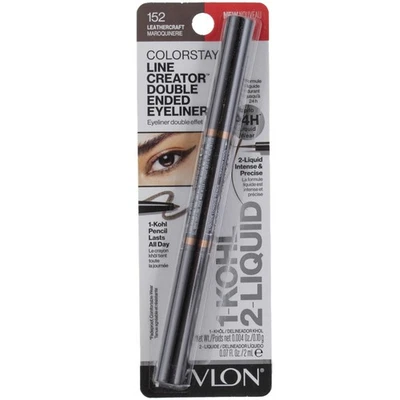 5 Pack Revlon ColorStay Double Ended Waterproof Eyeliner, Leathercraft 152, 0... - Image 1 of 2