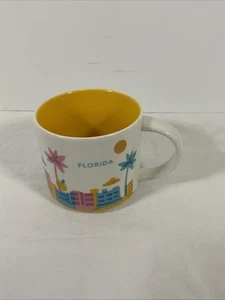 Taza de café Starbucks colección “You Are Here” FLORIDA 14 oz 2015 - Imagen 1 de 10