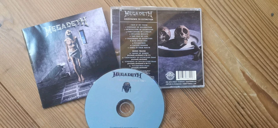 Megadeth Countdown To Extinction CD Remixed & Remastered - Bild 1 von 1