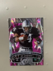 BO JACKSON 2025 Resurgence 7/10 PINK POWER SURGE SSP QUALITY CARD Hot!!! - Bild 1 von 7