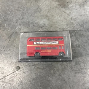Vintage London Transport Double Decker Bus 12 Liverpool St Piccadilly X Circus - Picture 1 of 5