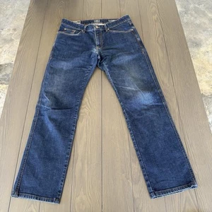 Z Zegna Jeans Mens 34x30 Slim Straight Dark Wash Blue - Picture 1 of 17