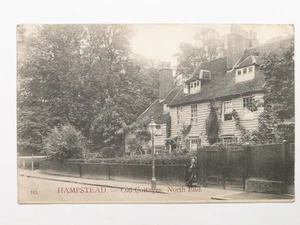 Hampstead Old Cottages North End London UK Bull & Bush Pub 1905 VTG Postcard - Picture 1 of 2