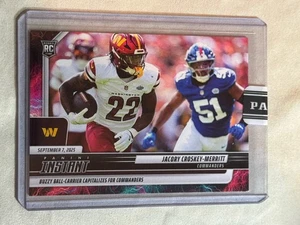 Panini Instant Lightning Jacory Croskey-Merritt RC 2025/5 #57 Commanders (B) - Imagen 1 de 2