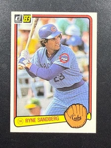 1983 Donruss Ryne Sandberg #277 RC sauber knitterfrei - Bild 1 von 2
