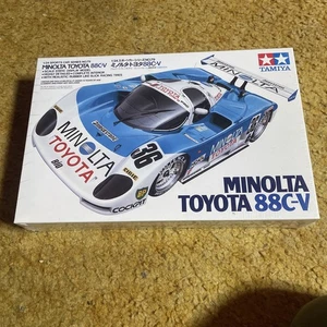 Kit modelo plástico Tamiya 1/24 Minolta Toyota 88C-V LeMans Racer # 24079 - Imagen 1 de 3
