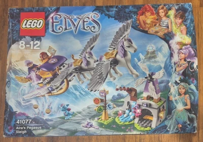 LEGO Elves 41077 Aira’s Pegasus Trineo NUEVO Y SELLADO Caja Buen Estado Foto 1 de 4