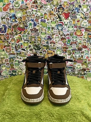 Puma Rebound Layup Mid Hook And Loop Size 6 Used No Box - Image 1 of 4