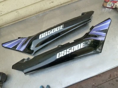 Carenado trasero plásticos GS500E H 93 86-2002 GS 500 Suzuki #T1 Foto 1 de 4