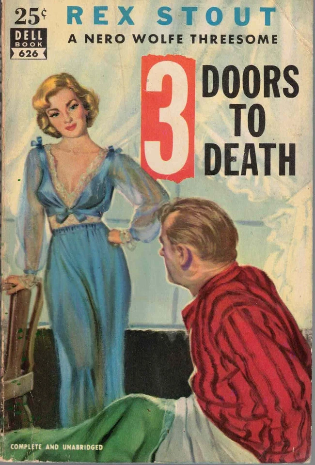 Rex Stout / Three Doors To Death 1947 - Image 1 of 1