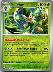 Simisage SV04: Paradox Rift 005/182 Reverse Holo| Mix&Match - Imagen 1 de 2
