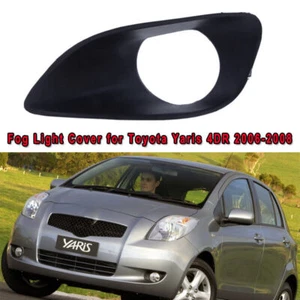FIts Toyota Yaris 07~13 Left Driver Side Front Bumper Fog Light Lamp Cover Bezel - Picture 1 of 8