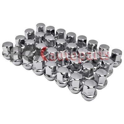 Tuercas cromadas 32 piezas 1,5" de alto 9/16-18 para Dodge Ram 2500 3500 Durango 1994-2011 Foto 1 de 4