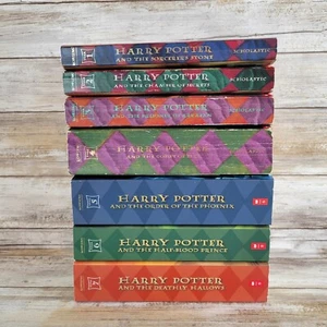 Harry Potter Complete Series Paperback Lot Of 7 - Bild 1 von 24